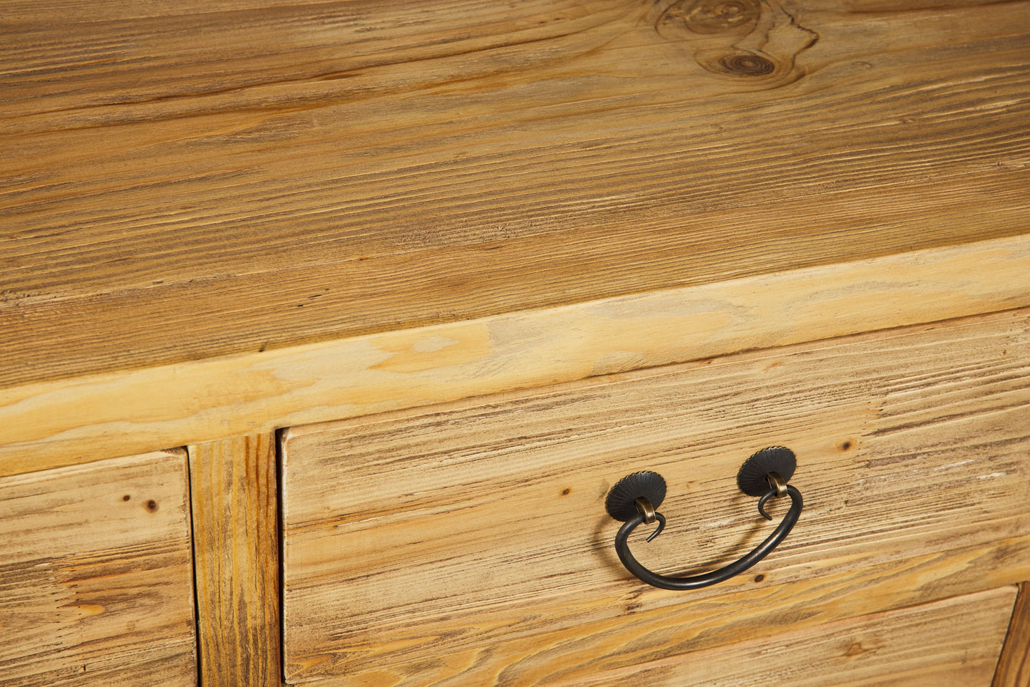 Ningbo - Consolle 4 Cassetti 4 Sportellini Naturale