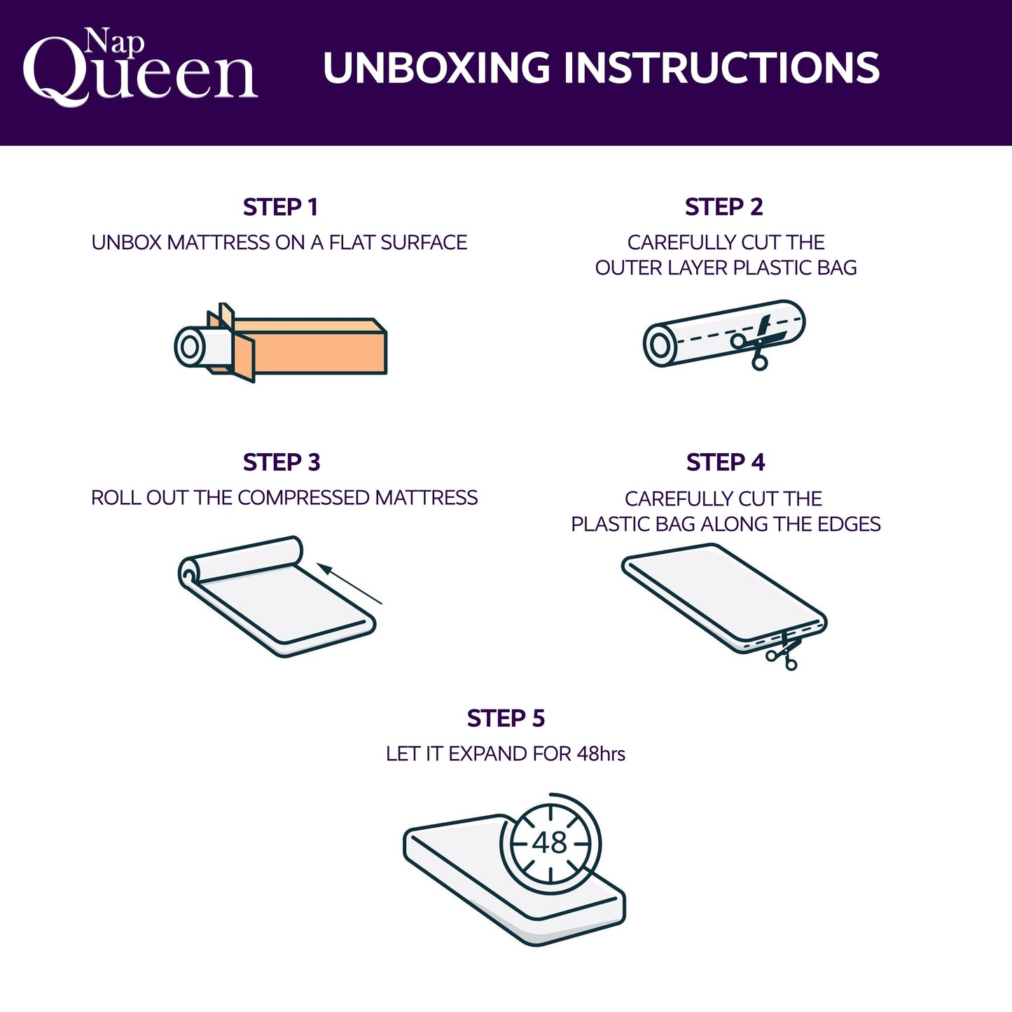 Materasso ibrido NapQueen Victoria 10 Cooling Gel