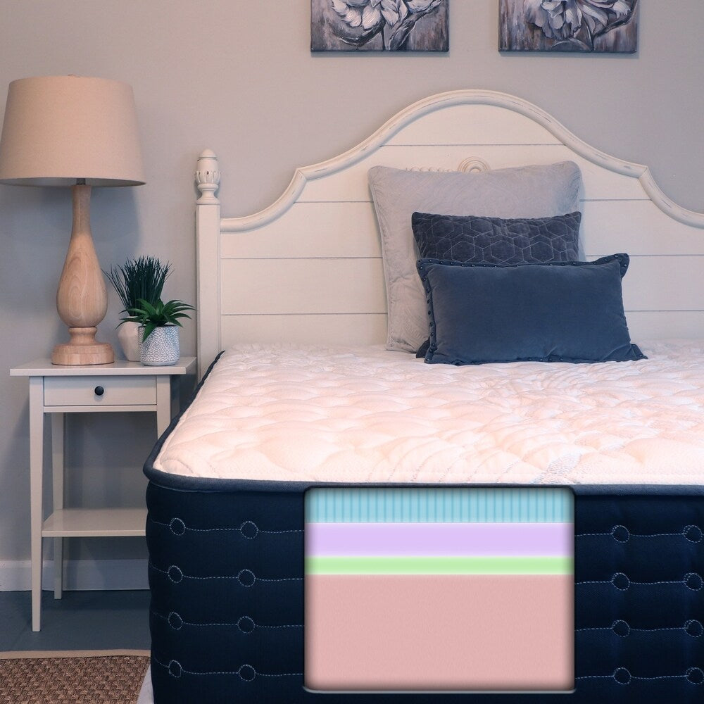 Materasso in lattice gel Natural Elegance Supreme da 12 pollici