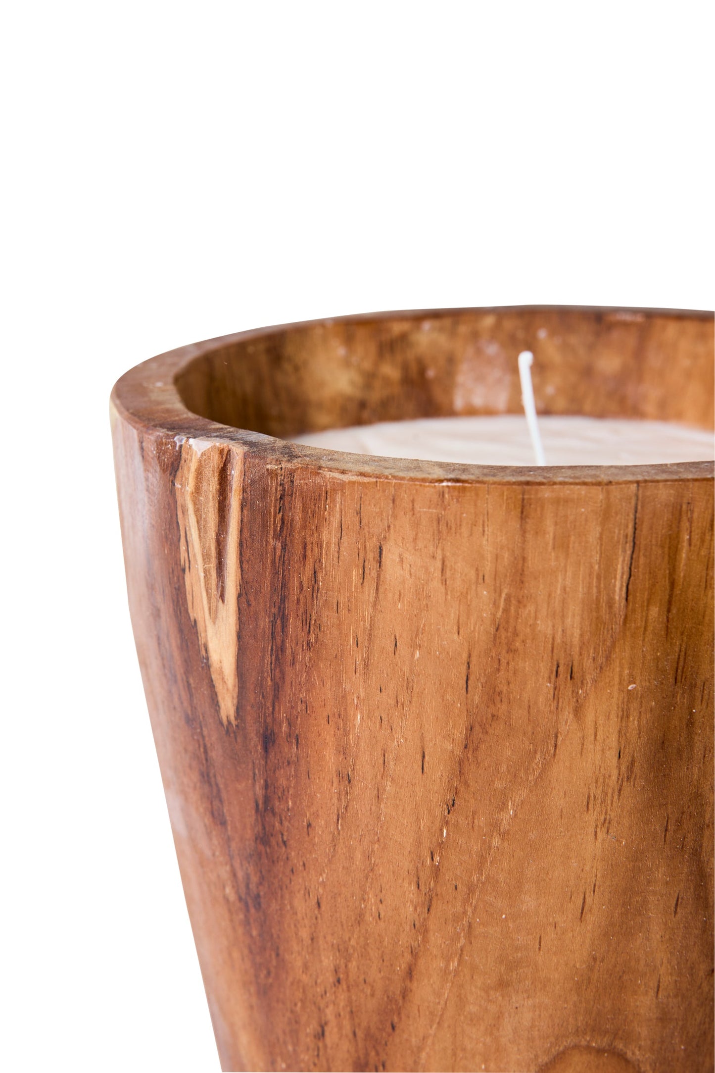 Rush Waves - Candela in Legno Cilindrico Media