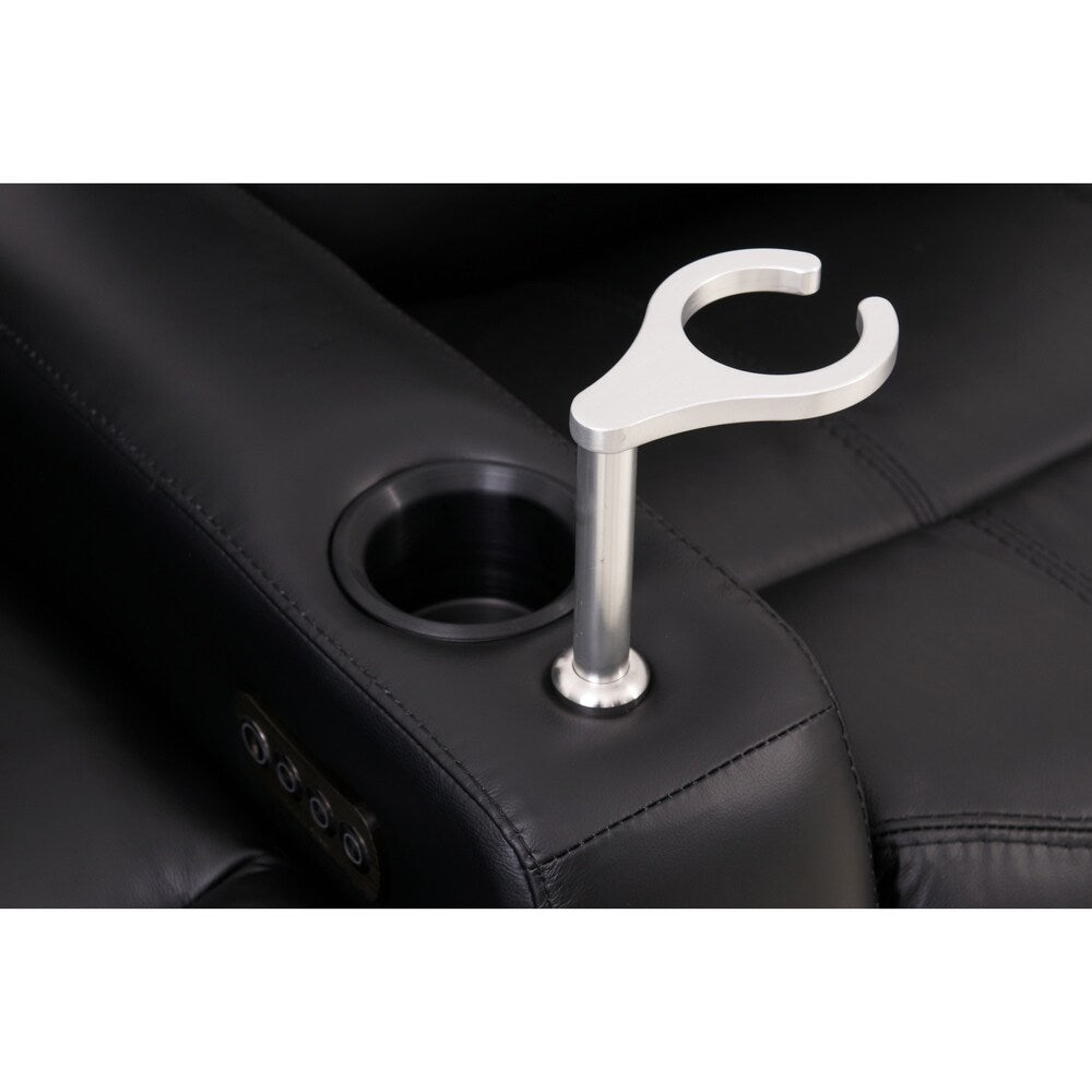 Portabicchieri da vino in alluminio ottano