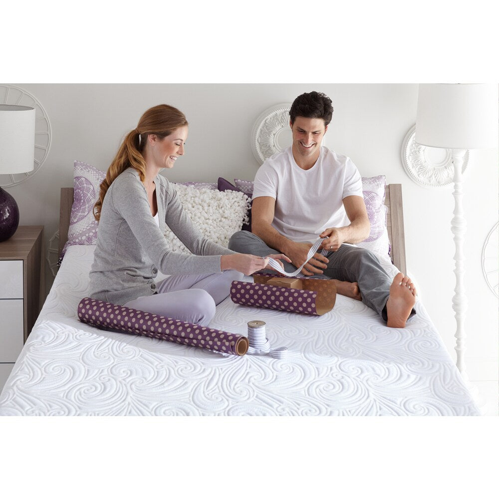 Materasso Optimum by Sealy Posturepedic Inspiration Gold Plush Queen-size - Bianco