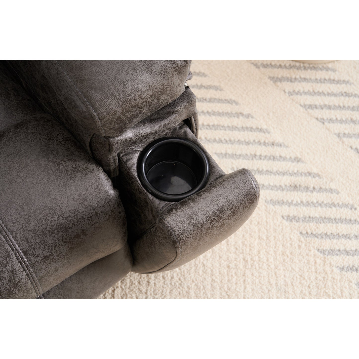 Poltrona reclinabile elettrica di grandi dimensioni con motore silenzioso e massaggio