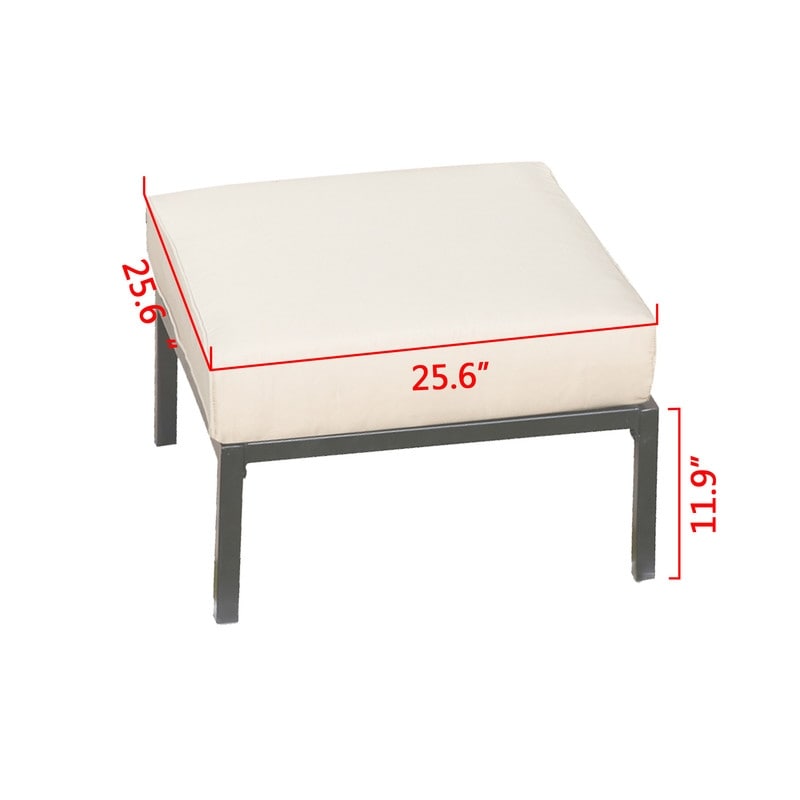 PATIO FESTIVAL Gruppo di divani da esterno a 4 pezzi con cuscini