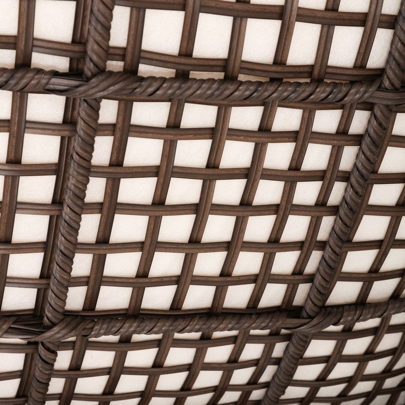 Patio Festival - Set di 2 tavolini da caffè da esterno ad asciugatura rapida con divanetto a due posti