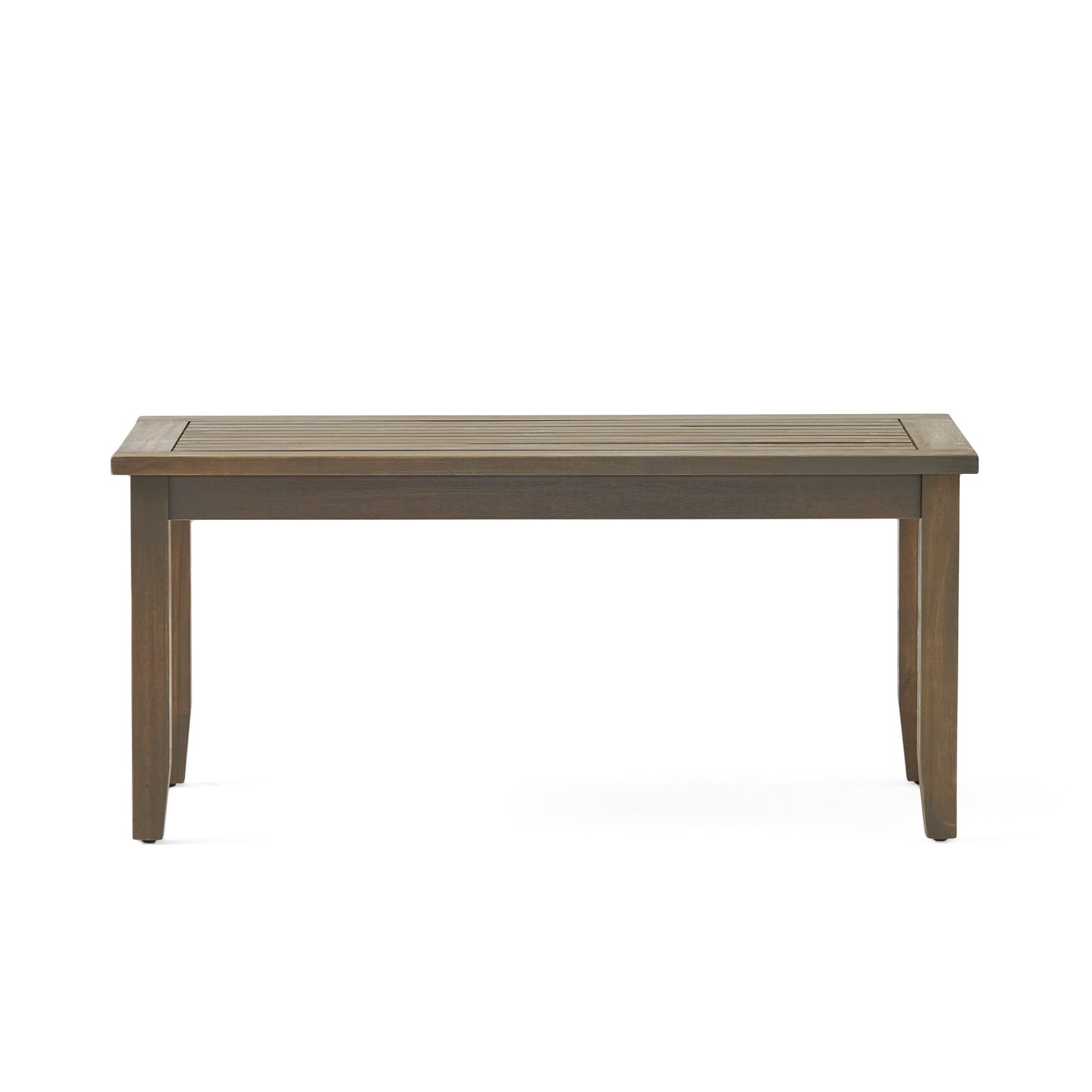 Set di divano e tavolo da esterno in legno di acacia imbottito Peyton di Christopher Knight Home