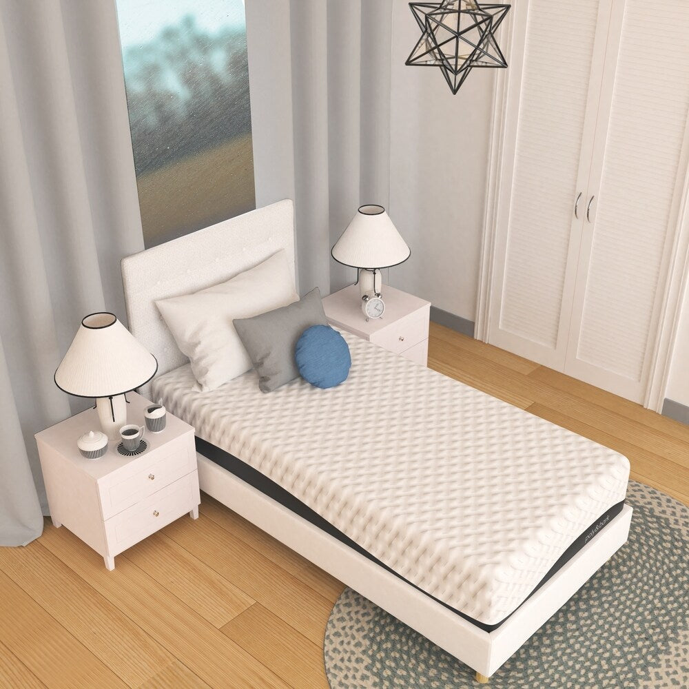 Materasso in memory foam Jacquard EdgeMod Java da 12 pollici