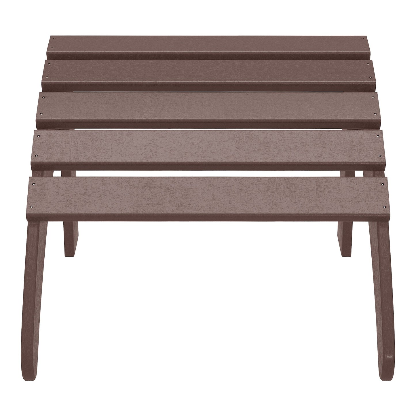 Set di 4 sedie Adirondack da esterno Polytrends Aderson con pouf