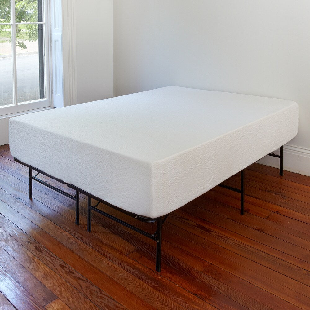 Materasso e struttura in memory foam ventilato PostureLoft Amaya da 12 pollici per letto singolo