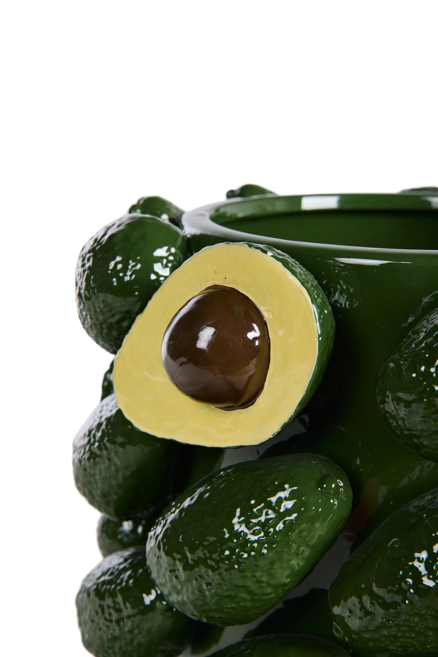 Amalfi - Vaso In Ceramica Avocado