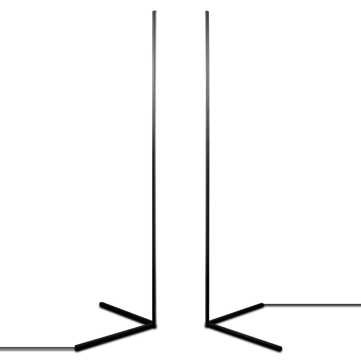 Lampada da terra angolare a LED RGBCW con telecomando