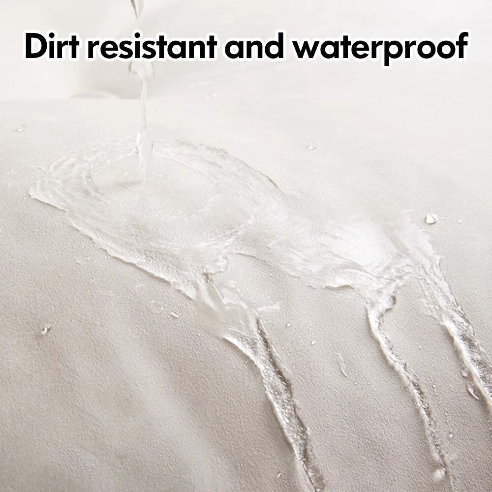 Divano rettangolare in velluto tecnologico Romision