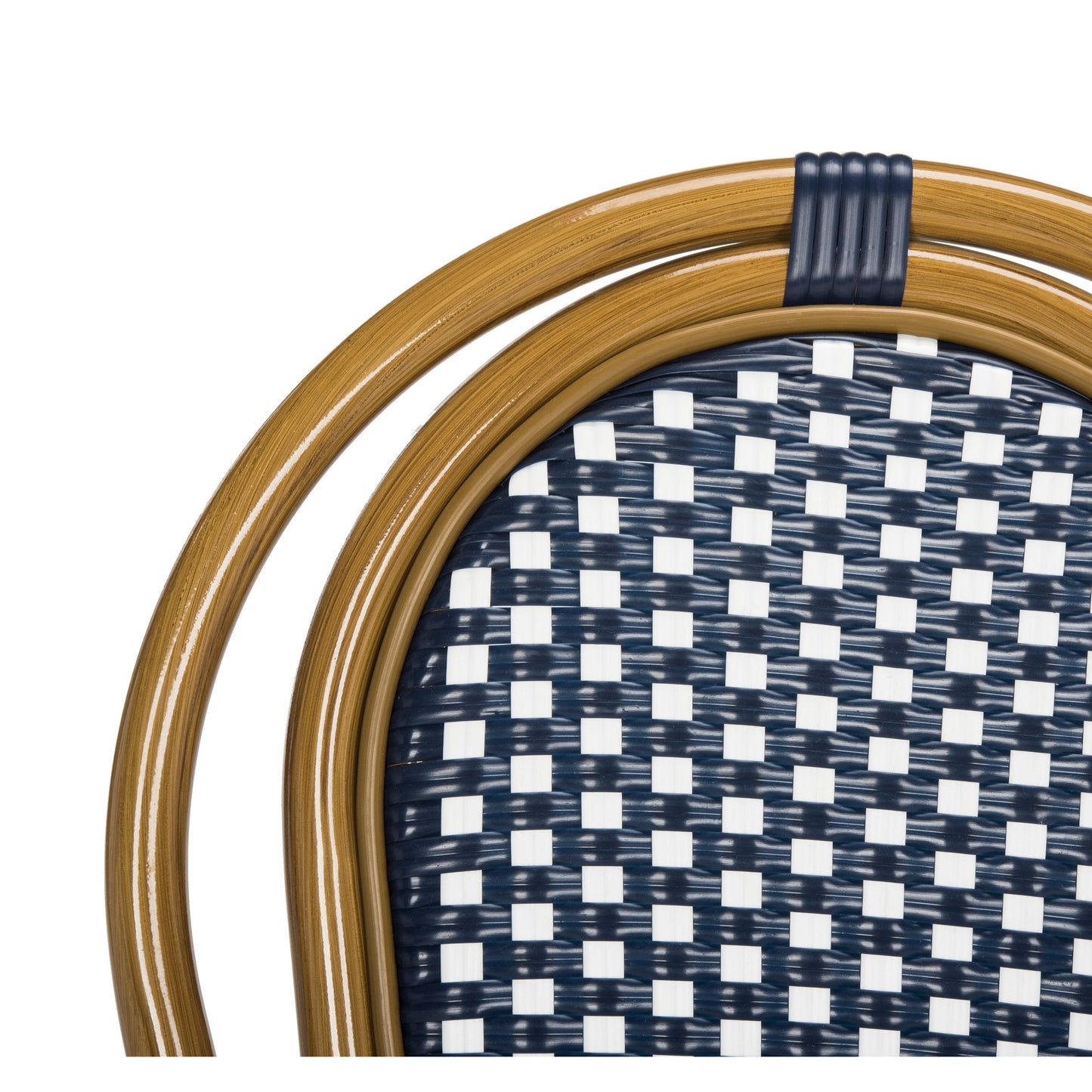 SAFAVIEH Felicity French Bistro sedia impilabile con braccioli (set di 2) - 20W x 35D x 24H