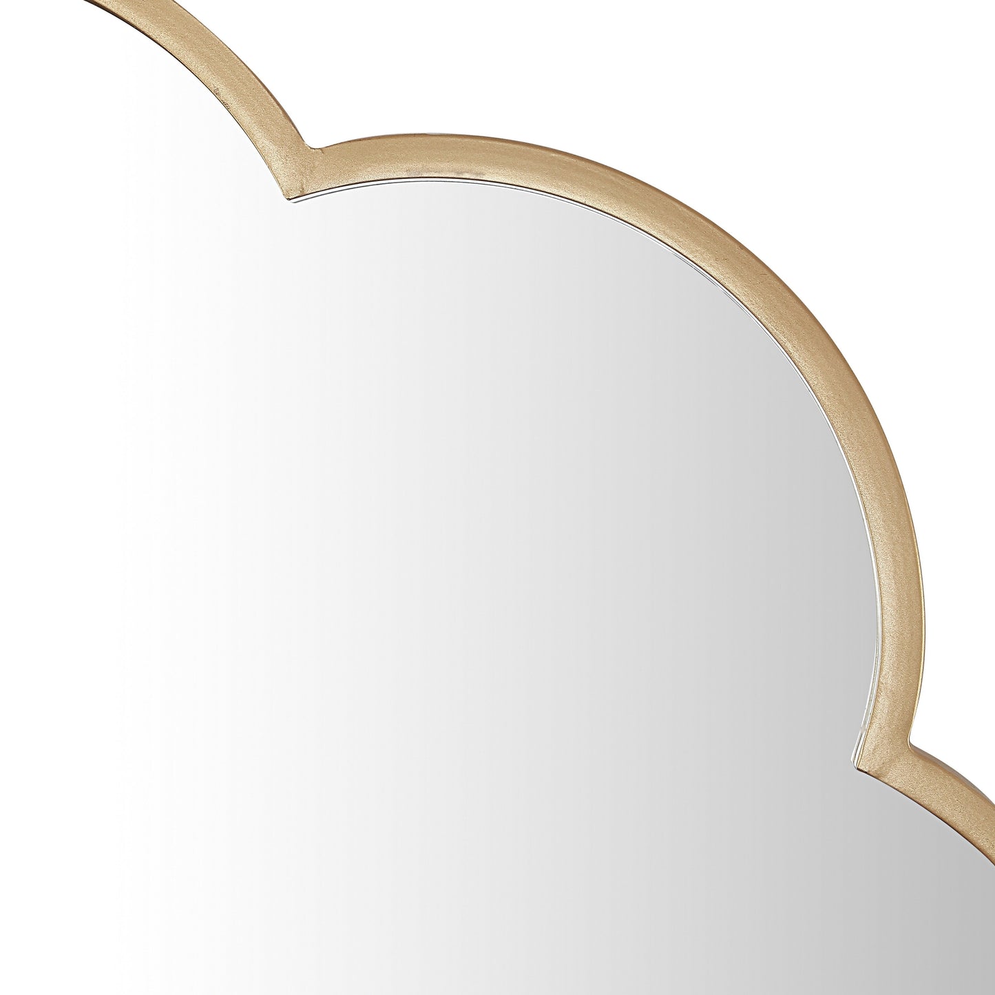 Specchio decorativo da parete smerlato dorato SAFAVIEH Flor da 32 pollici - 28 x 1 x 28 - 28L x 1P x 28A