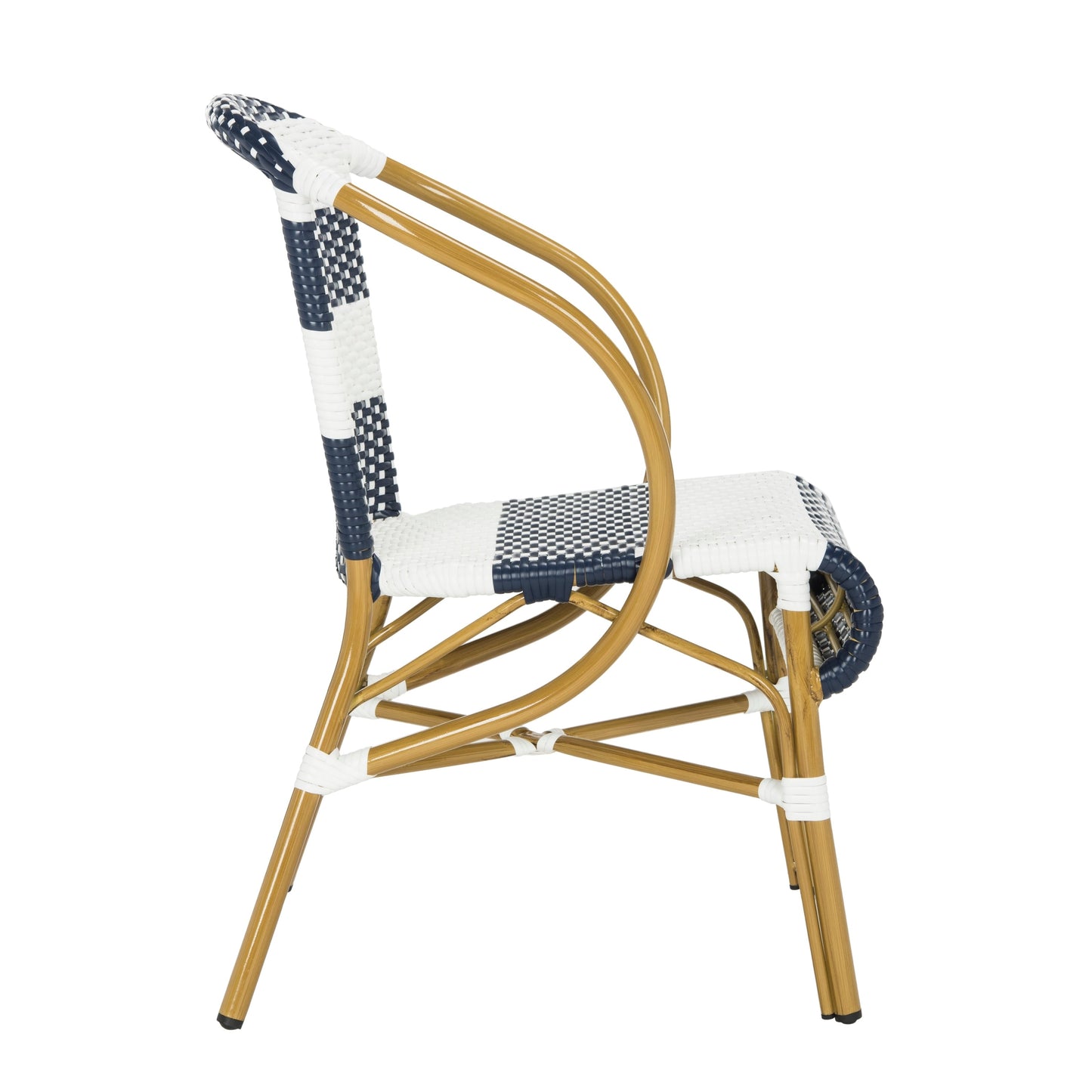 Sedia laterale impilabile SAFAVIEH Mya French Bistro (set da 2) - 21L x 34P x 25A