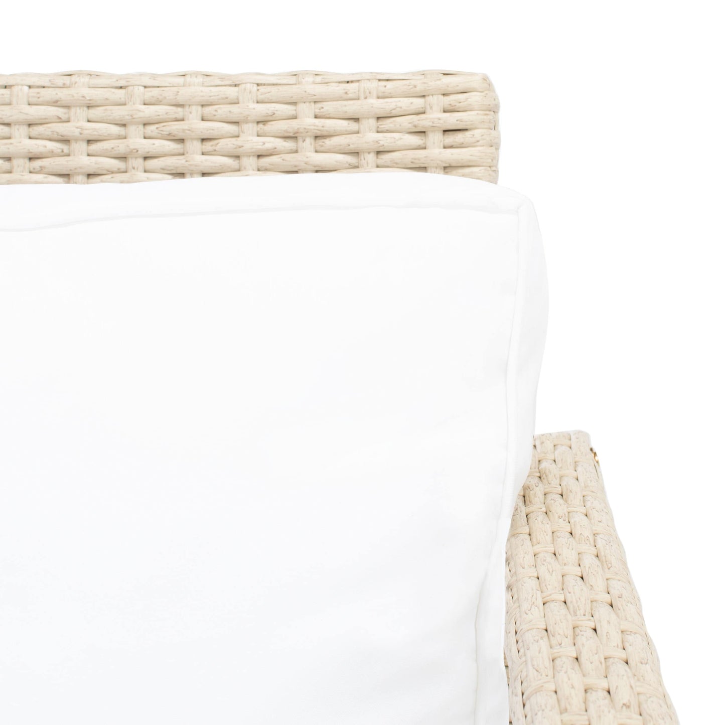 Set da salotto in vimini da esterno SAFAVIEH, 4 pezzi - 51L x 30P x 30A