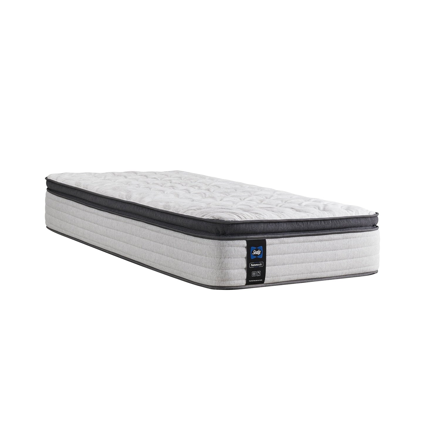 Materasso Sealy Posturepedic Spring Cranberry da 14 pollici con morbido cuscino superiore europeo