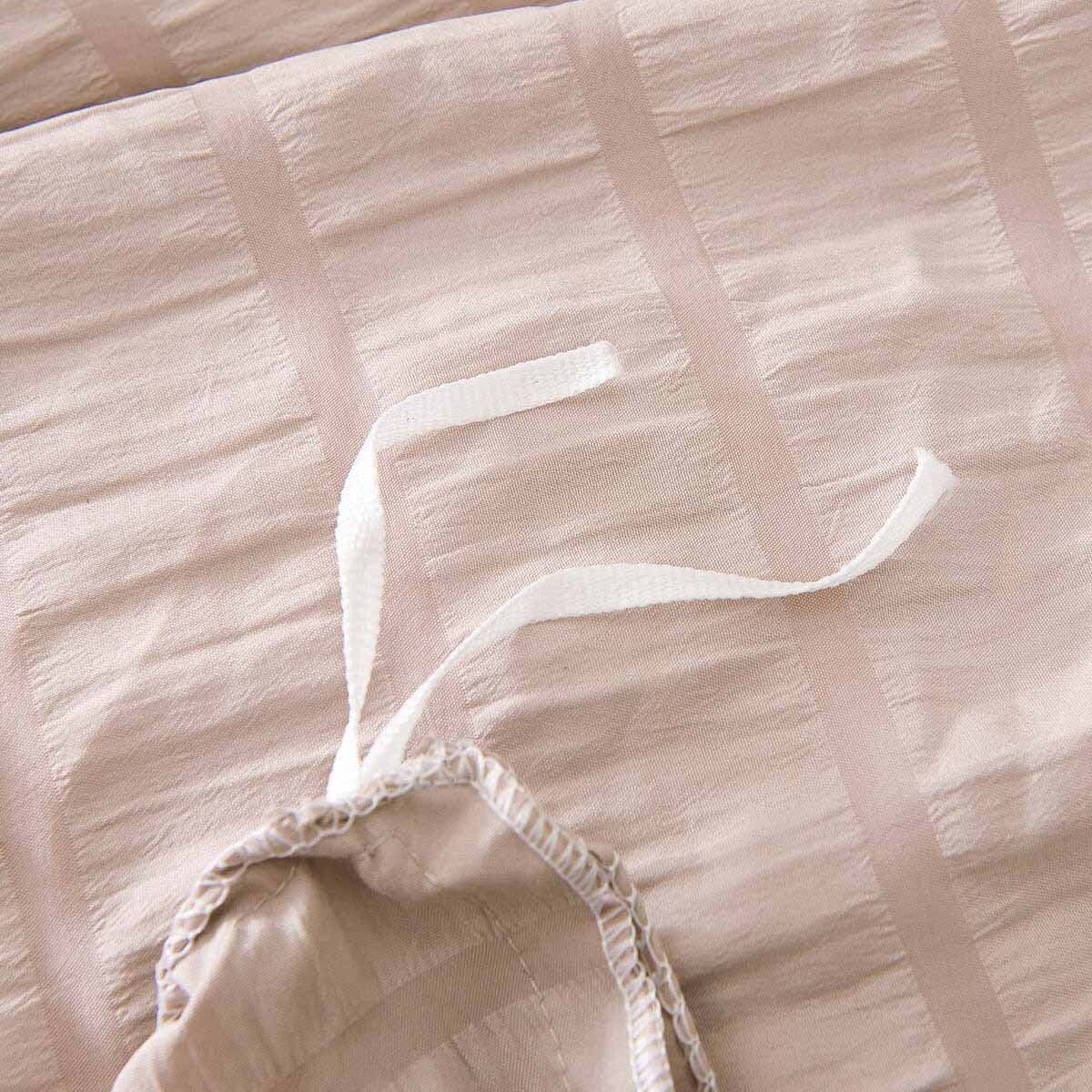 Set copripiumino in seersucker