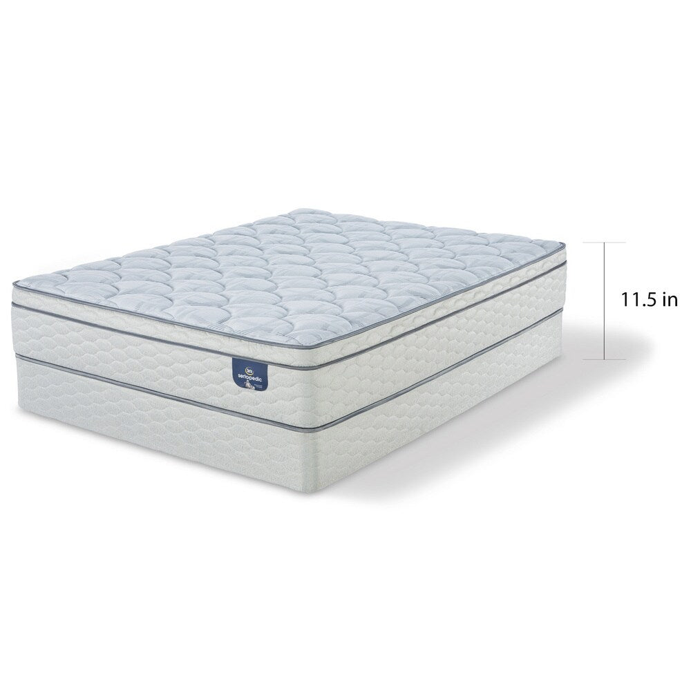 Materasso Serta Faircrest Eurotop Queen-size da 11,5 pollici