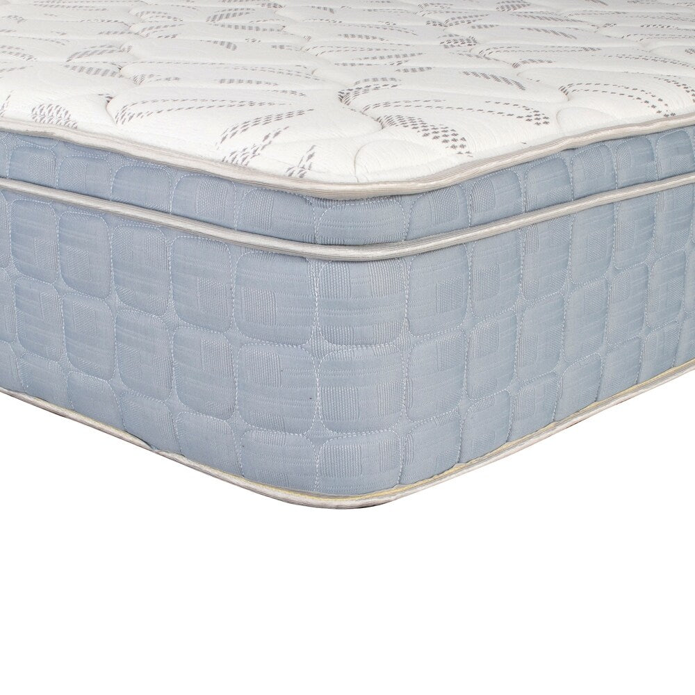 Materasso singolo Shanna Blue e Off-White 12