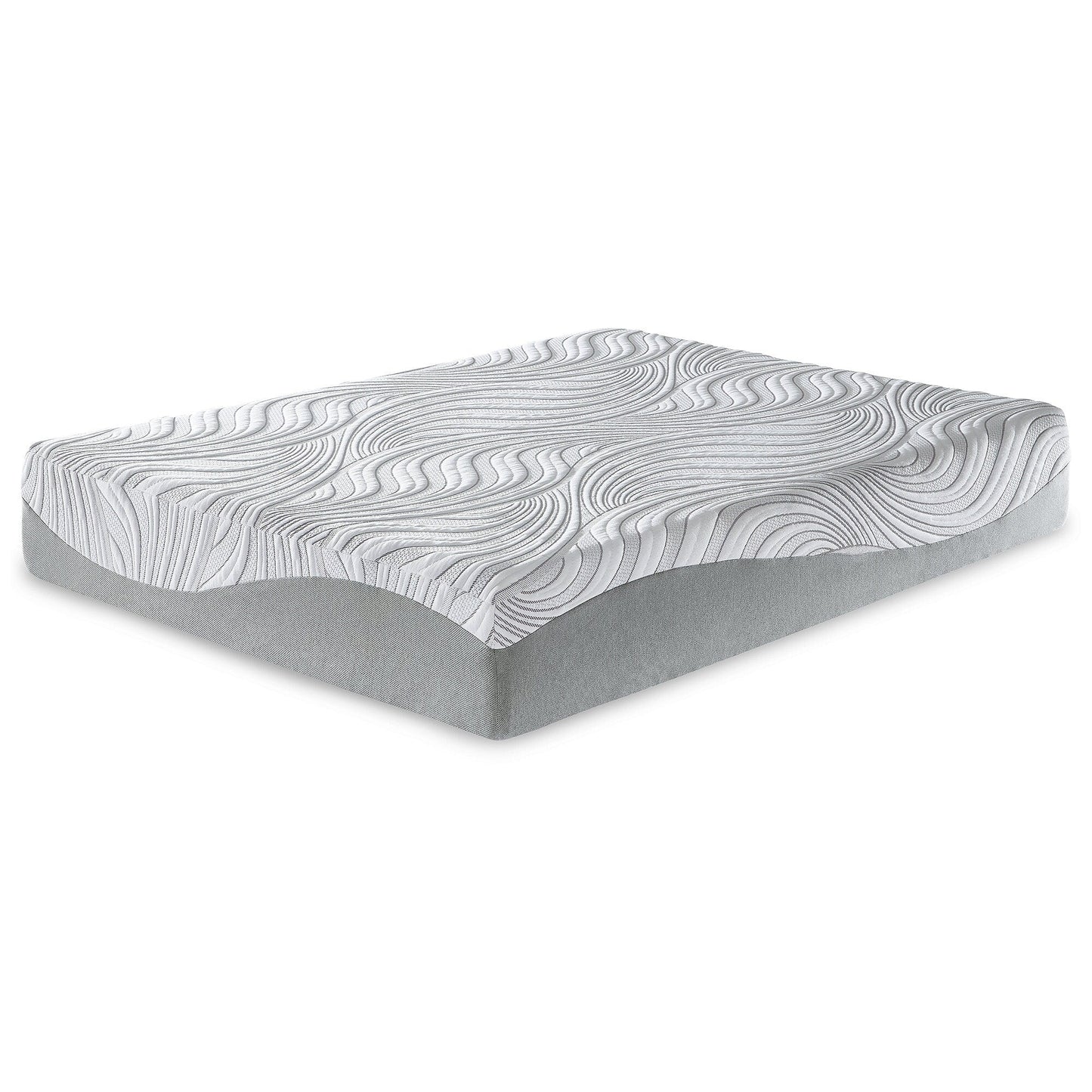 Materasso Signature Design by Ashley Memory Foam bianco da 12 pollici di medie dimensioni