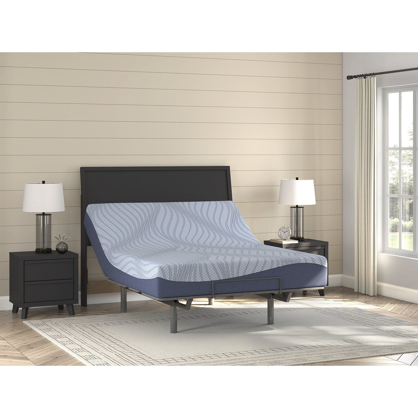 Materasso Signature Design by Ashley Peak 2.0 10 Memory Foam Azzurro