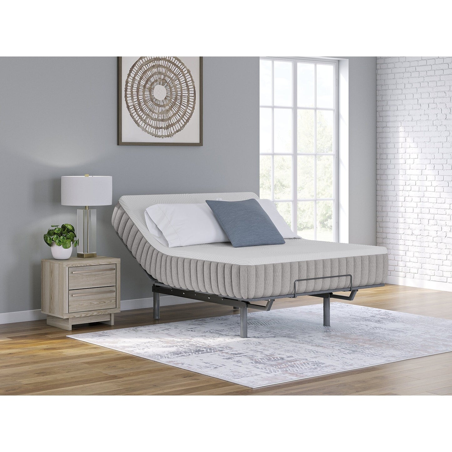 Materasso Signature Design by Ashley Terra Sleep Firm White