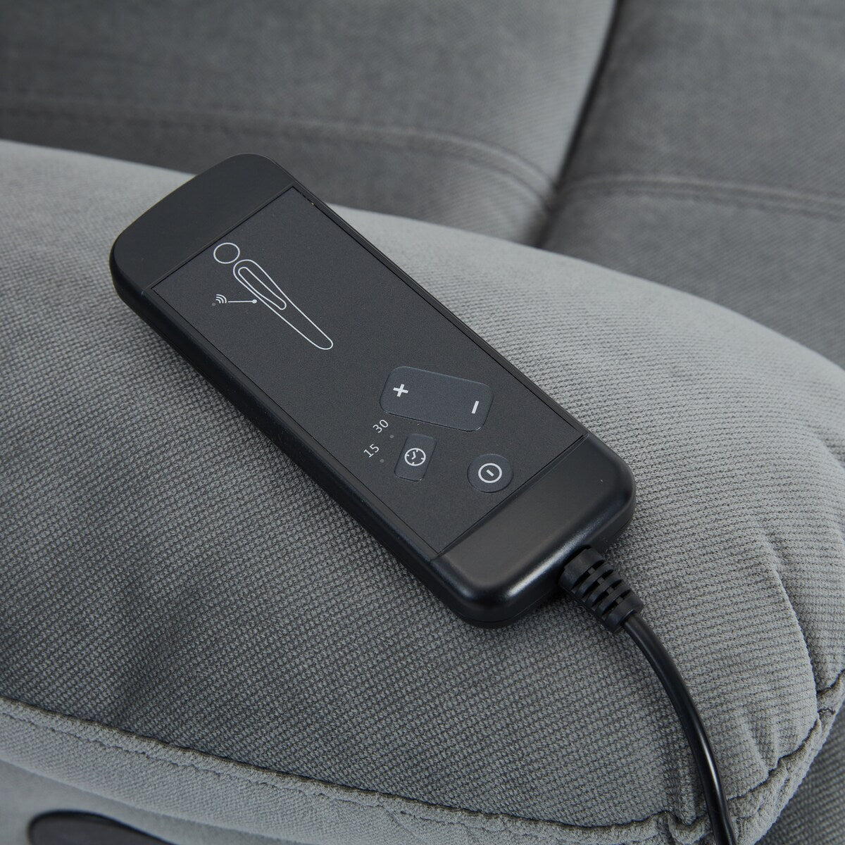 Poltrona reclinabile manuale imbottita di transizione Steph Plush