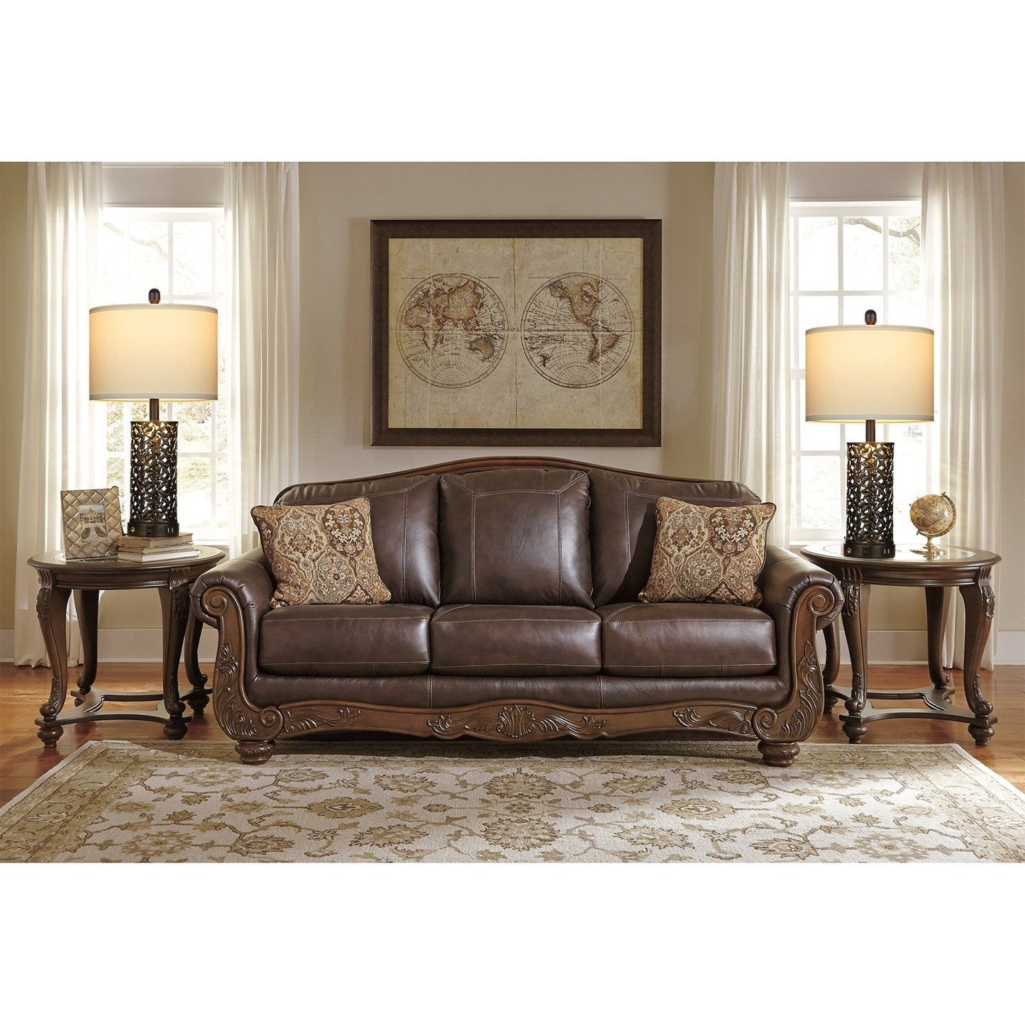 Lampada da tavolo in metallo nero con luce notturna, 2 porte USB in 1, presa CA, interruttore touch (set da 2)