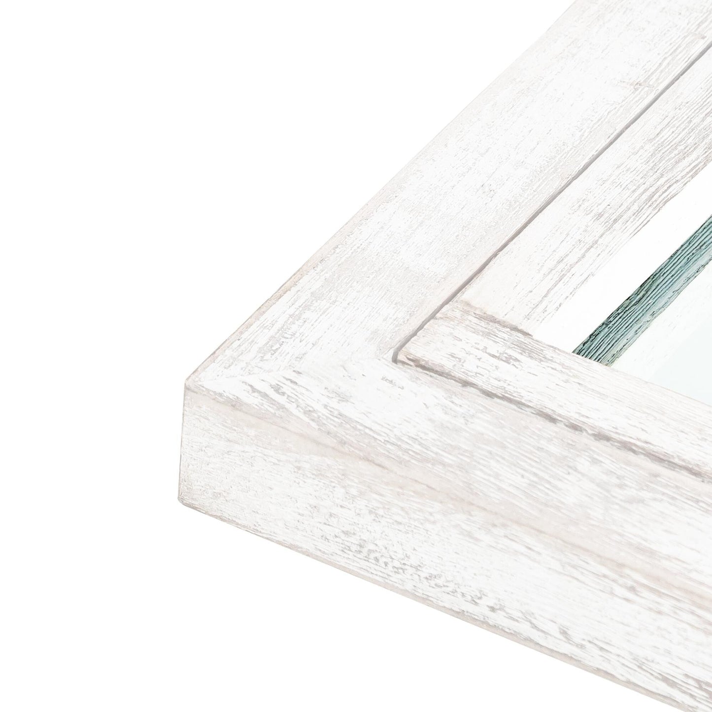 Specchio per finestra in legno ad arco 71'' L*31'' W