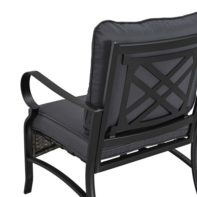 Patio Festival Set da conversazione in metallo per esterni