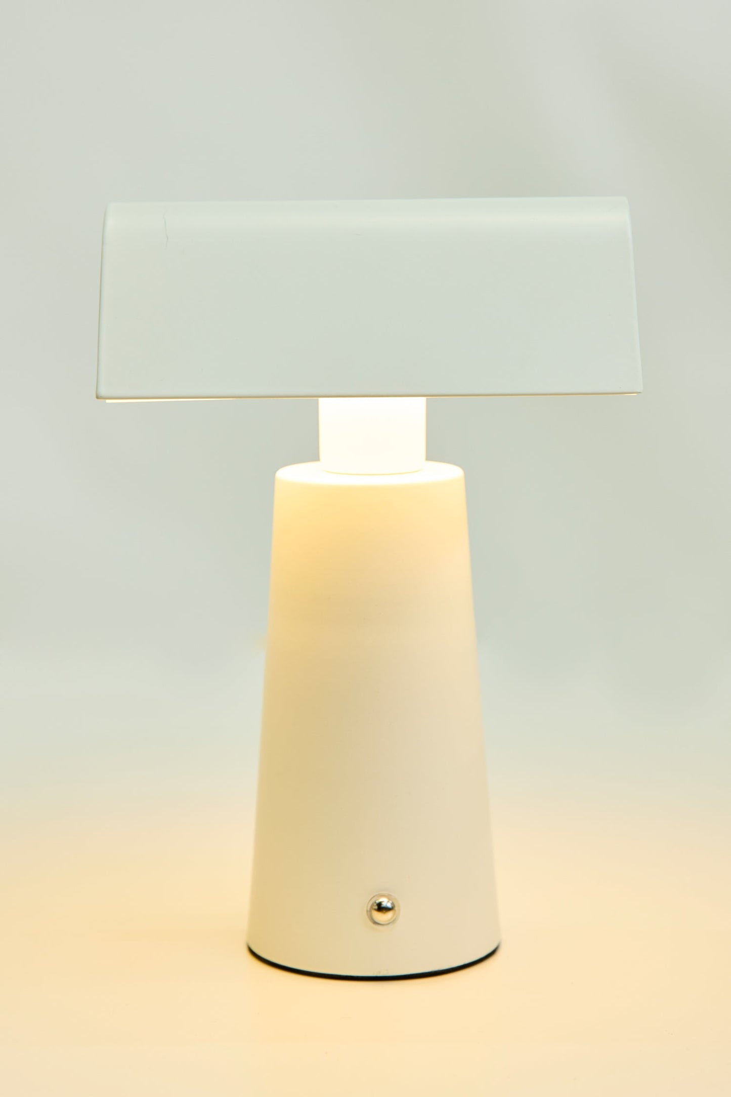 Led - Abat Jour Con Cappello Allungato Bianca