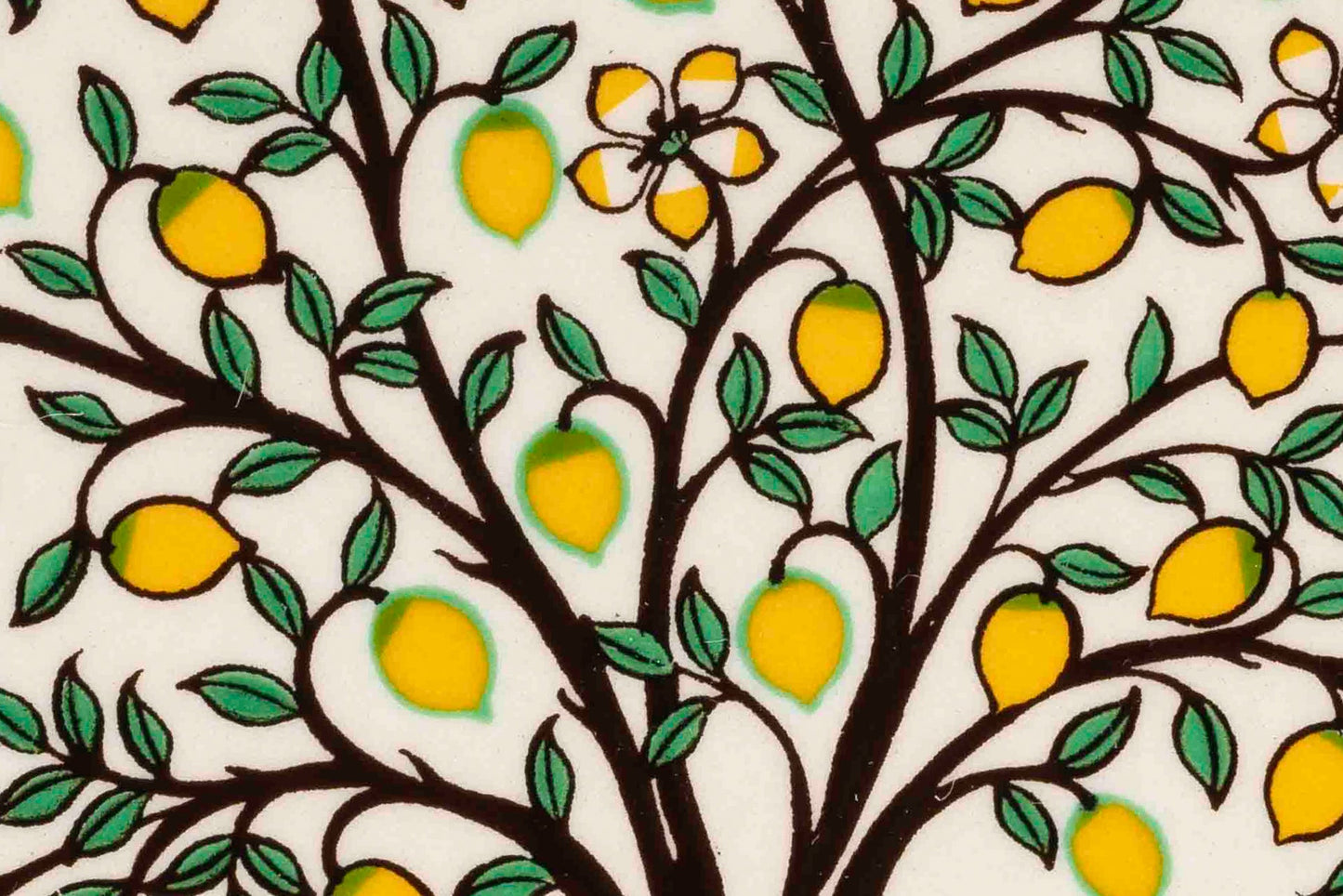 Sottopentola smerlato decoro a mano in ceramica