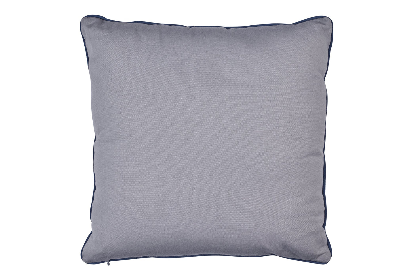 Cuscino dinosauro blu in cotone grigio