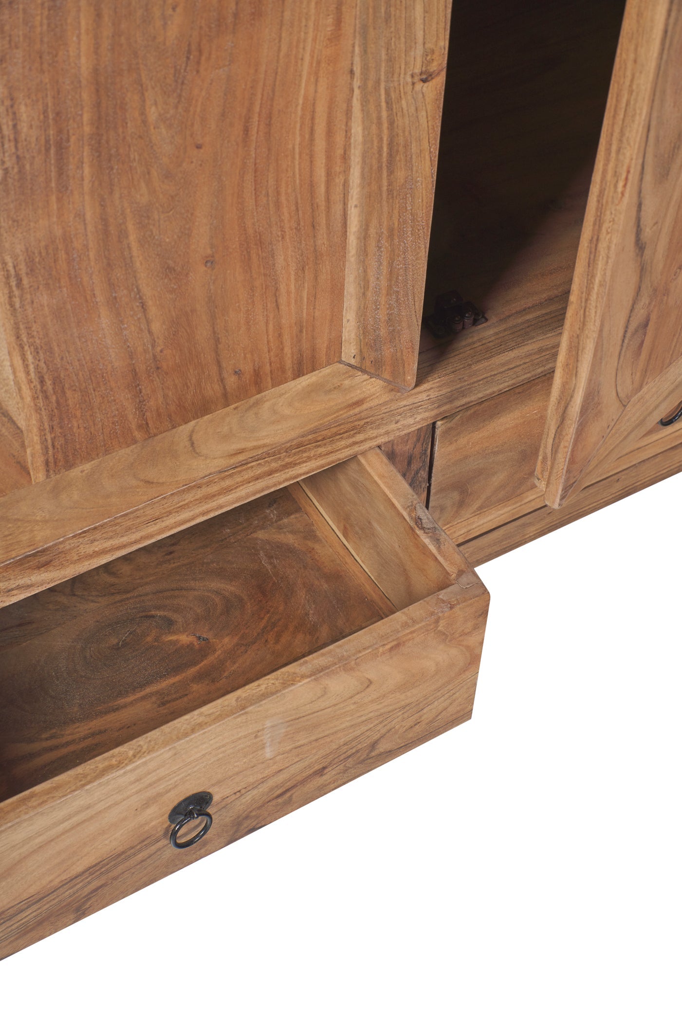 Stone - armadio appendice 2 cassetti 2 sportelli in legno