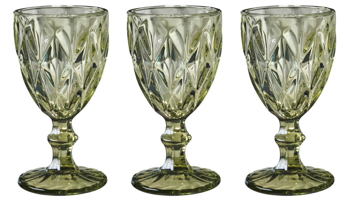 Louis - Calice Vino In Vetro Verde