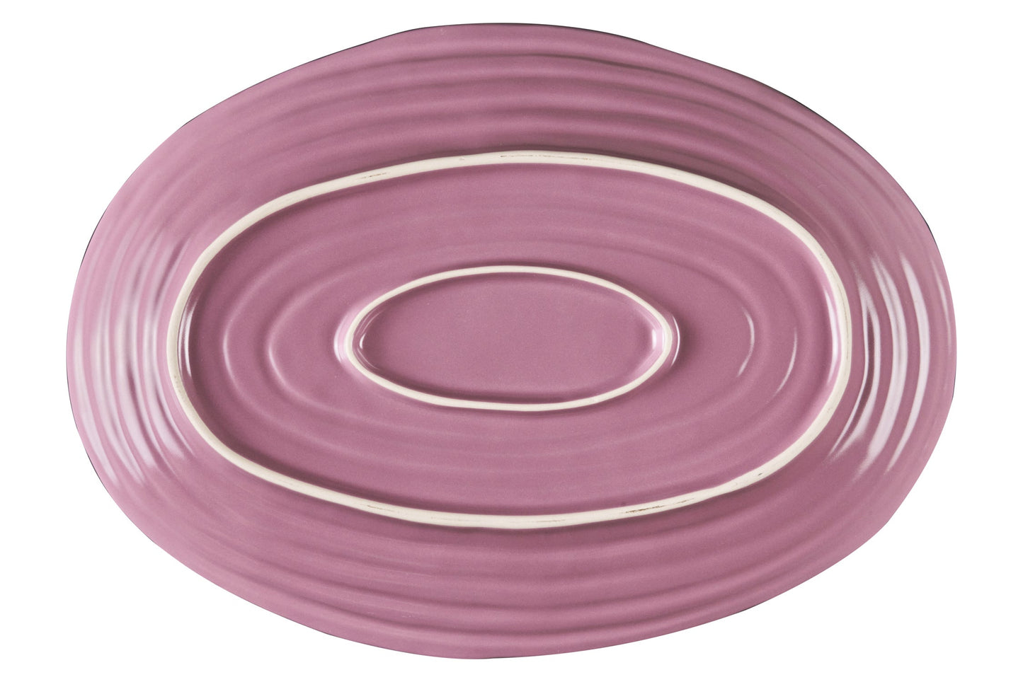 Mediterraneo - Vassoio Grande Ovale Rosa