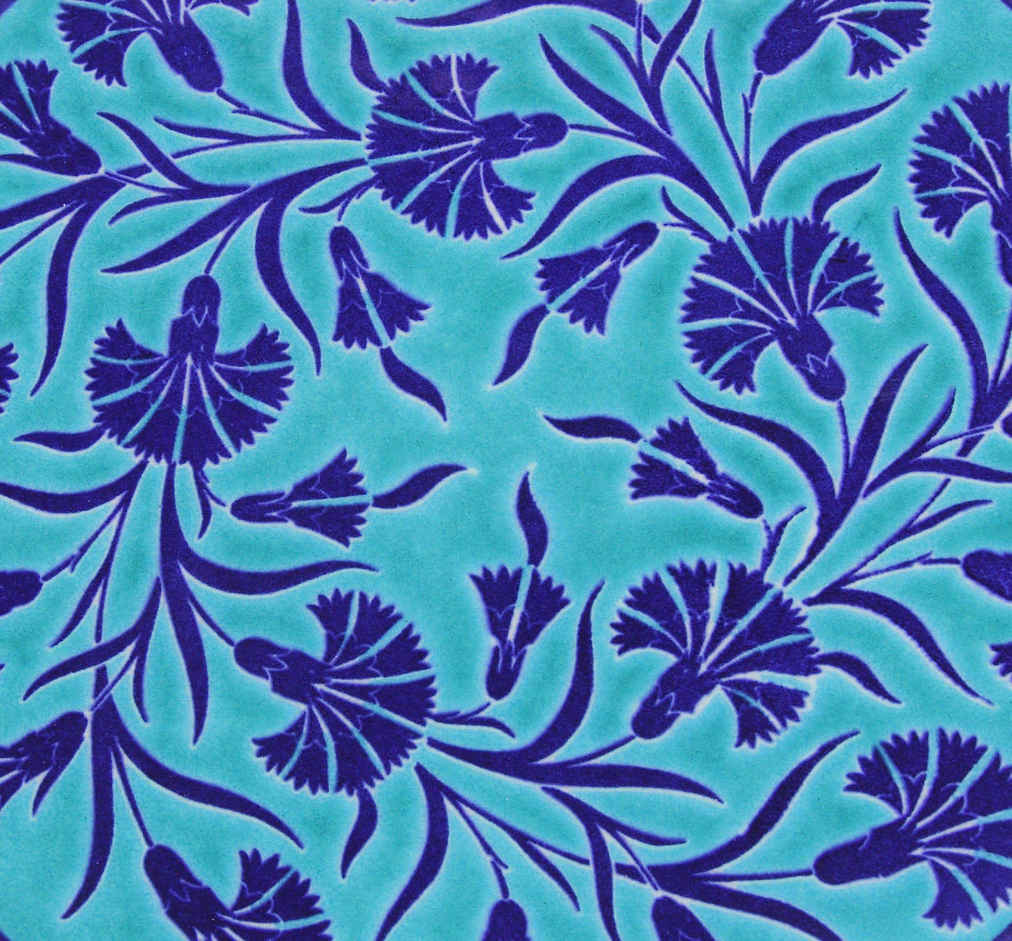 Sottopentola rotondo decoro a mano in ceramica