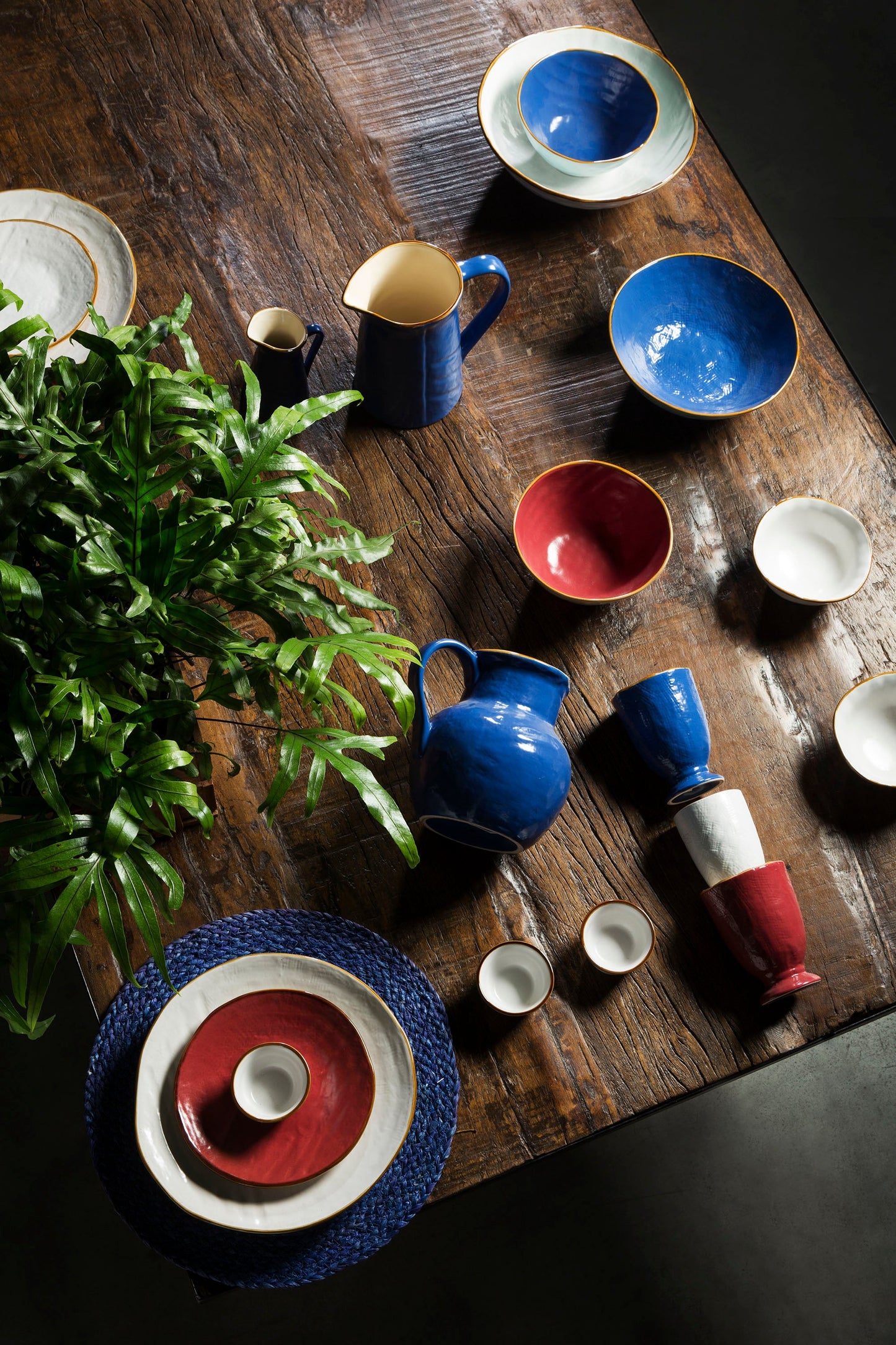 Mediterraneo - Piatto Dessert Rosso