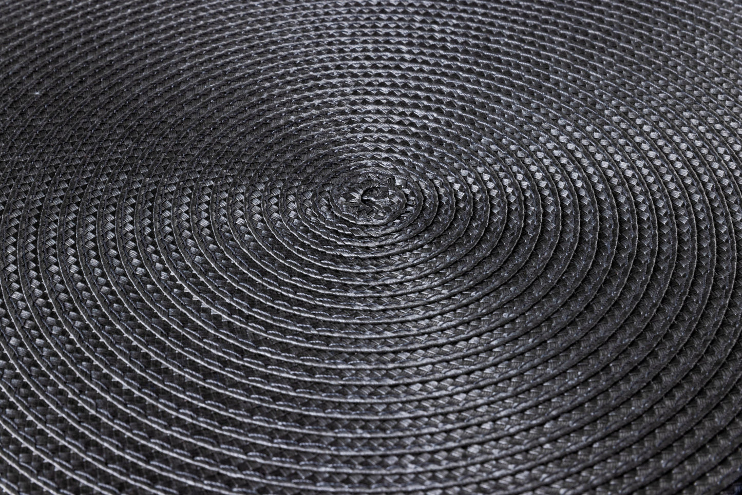 Placemate - Treccina Tondo Set 1/4 Grigio