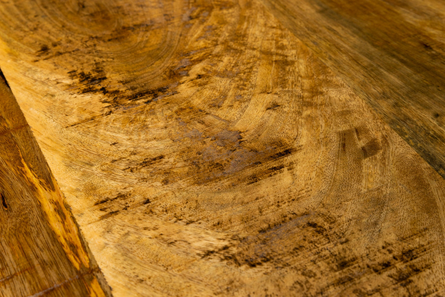 York - Tavolini Quadrati Grandi Set 1/2 Mango E Ferro