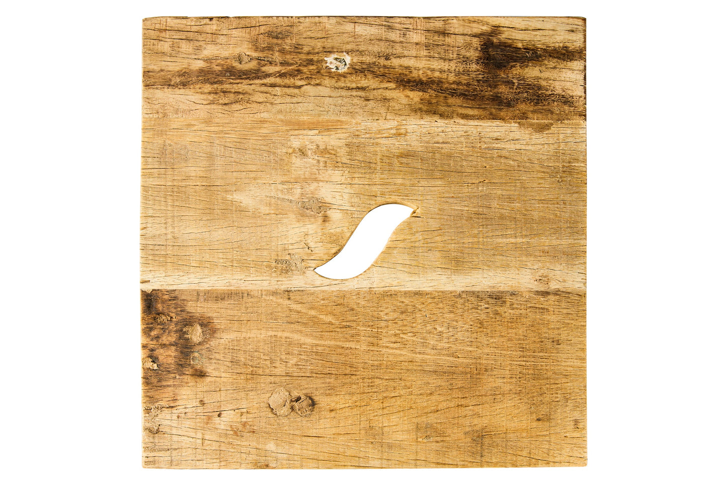 Riciclare - Sgabello Legno Chiaro