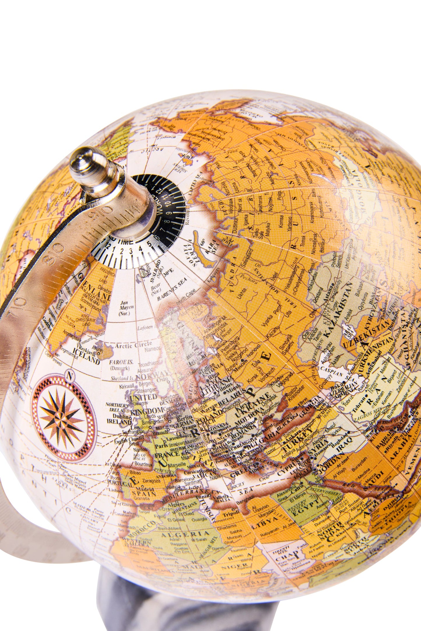 Mappamondo Base Marmo