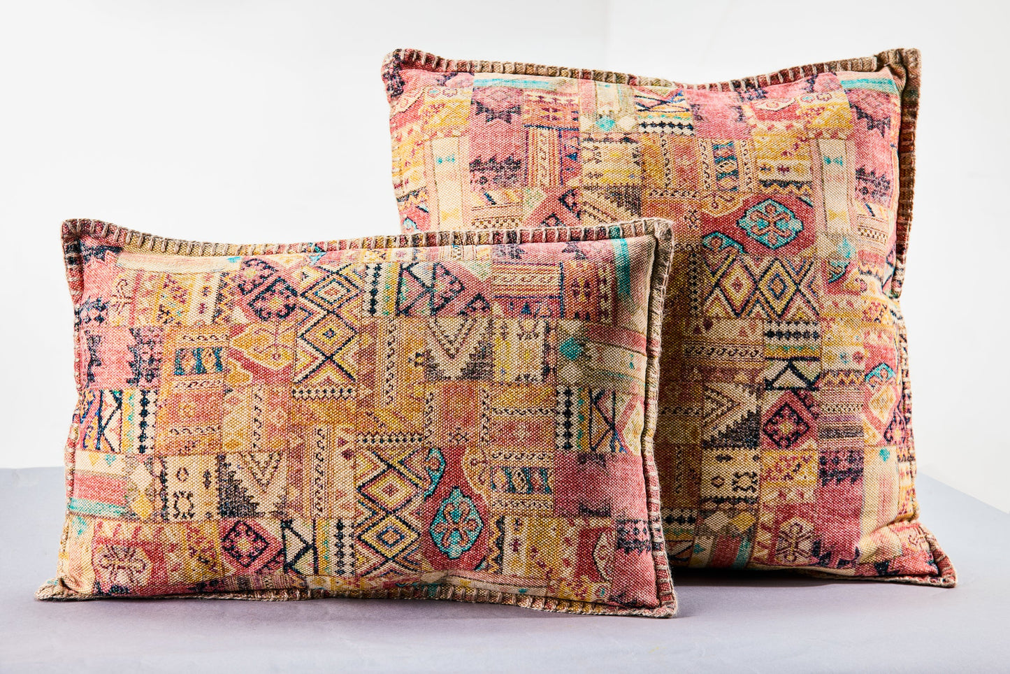 Eva - Cuscino Stampa Viantage Tonalita Multi Print Con Interno