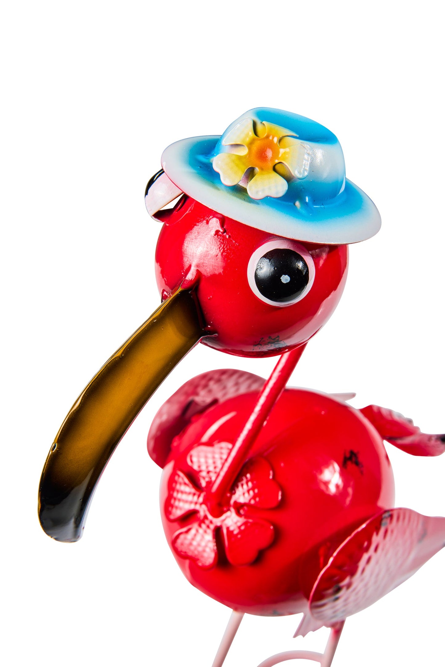 Iron Line - Decorazione Flamingo in Ferro