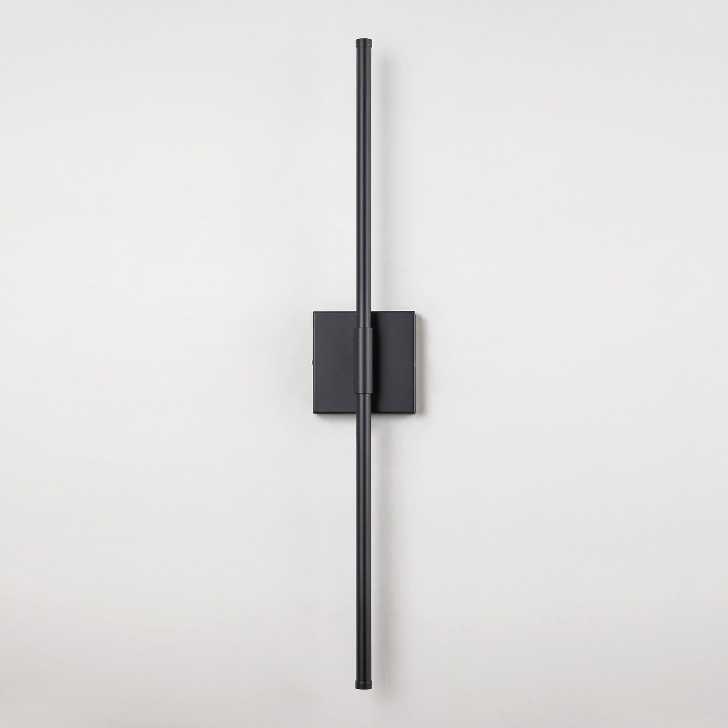 Applique da parete moderna a striscia lineare lunga nera/oro/nichel, dimmerabile, con luce LED per il bagno