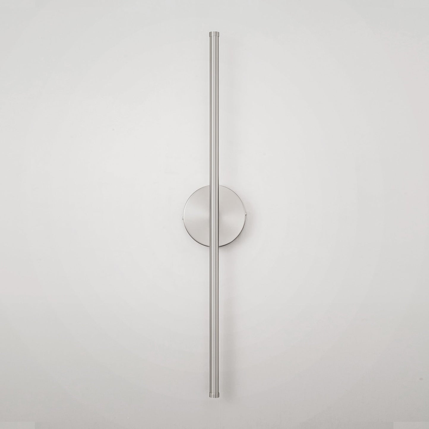 Applique da parete moderna a striscia lineare lunga nera/oro/nichel, dimmerabile, con luce LED per il bagno