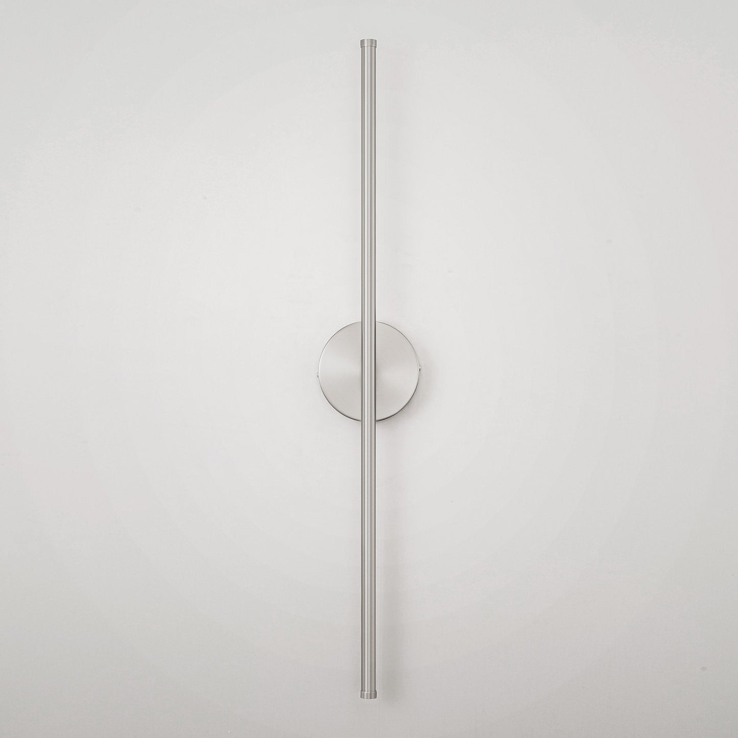 Applique da parete moderna a striscia lineare lunga nera/oro/nichel, dimmerabile, con luce LED per il bagno