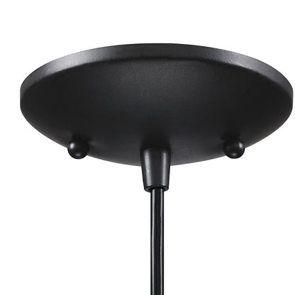 Lampadario a goccia in vetro trasparente per isola da cucina a 1 luce (è possibile scegliere tra 1 o 3 confezioni)