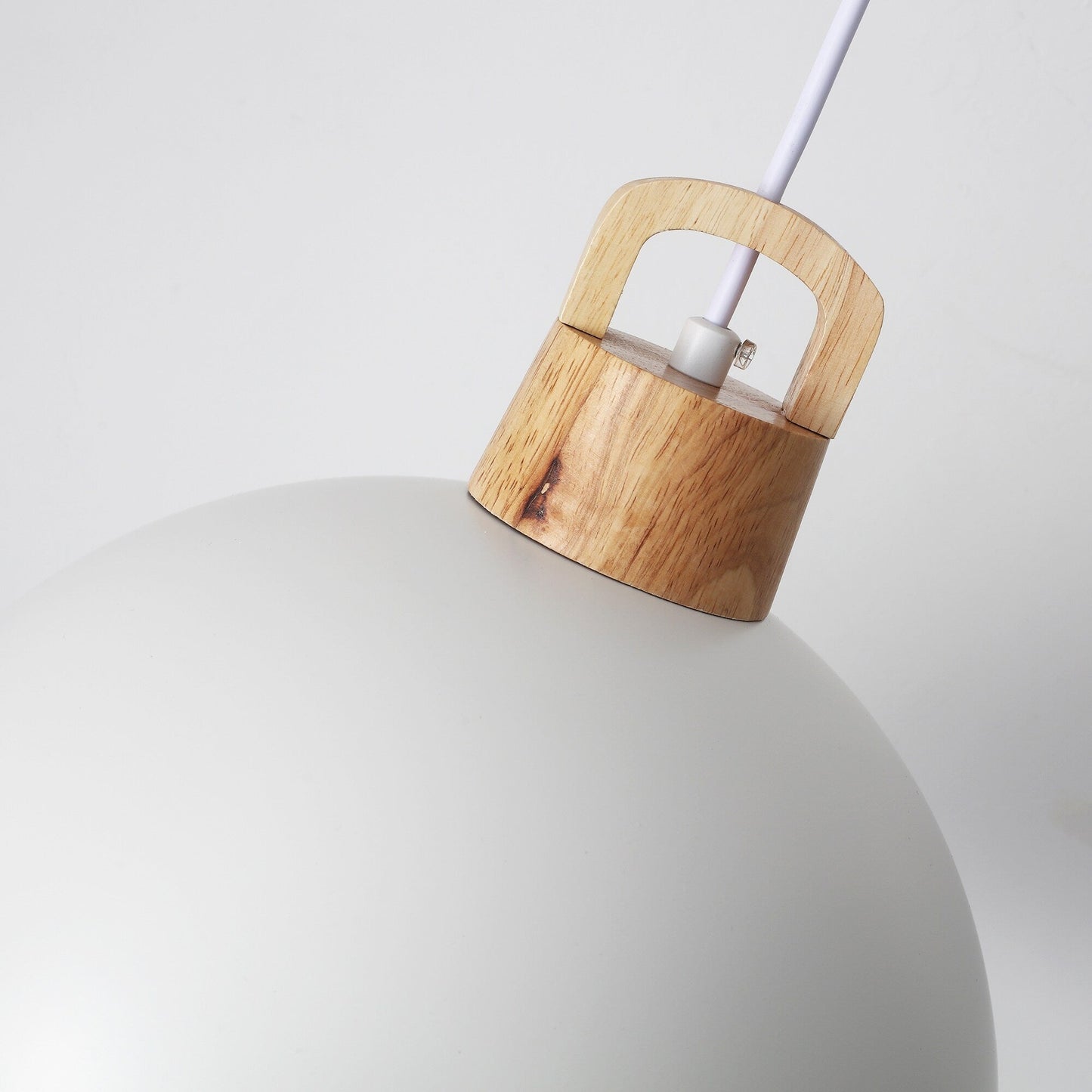 Lampada a sospensione moderna a 1 luce con interruttore a spina per isola cucina